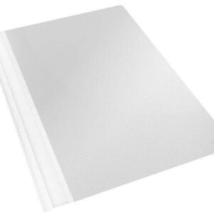 ESSELTE PVC A4 FLAT FILE WHITE 28321
