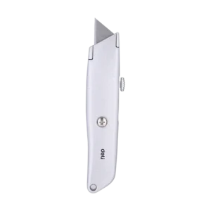 DELI CUTTER/UTILITY KNIFE 15MM ALUMINUM SOFT-TOUCH DL-E2100