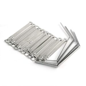 B/R/FOSKA  PAPER FASTENER (50 PCS) SILVER FST10010