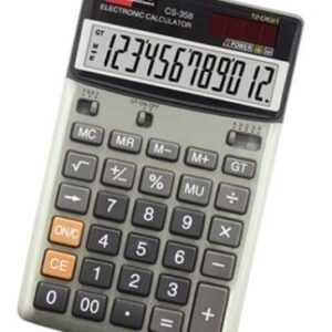 B/R CALCULATOR 12DIGITS CS-358/CA62210