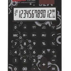 B/R CALCULATOR 12DIGITS CH-384/CA82496