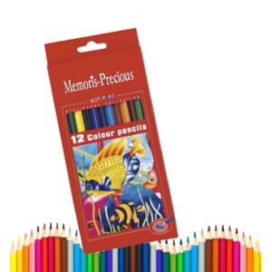 MEMORIES COLOUR PENCILS 12PCS MF16417