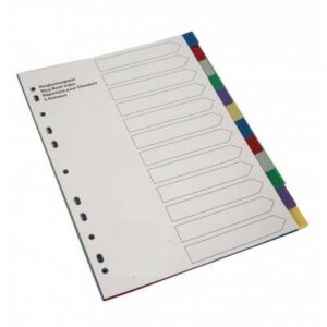 RENO KARTON DIVIDER 12-TABS PF-12R