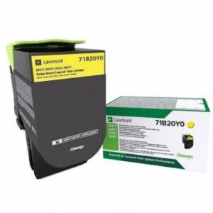 LEXMARK TONER 71B20Y0 YELLOW FOR CS317/417/517