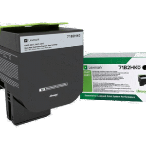 LEXMARK TONER 71B2HK0 HIGH CAPACITY BLACK