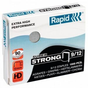 RAPID STAPLES SUPER STRONG 9/12 (1000) SLV