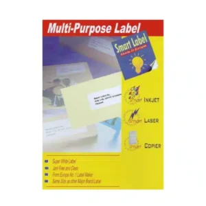 SMART LASER LABEL 105X37MM