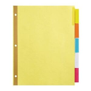BINDERMAX PVC 5-TABS T90