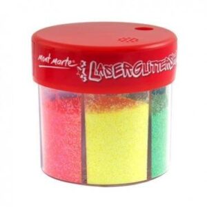 MONT MARTE LASER GLITTER SHAKER 6COL.