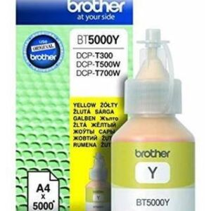 BROTHER Ink Cartridge BT5000Y Yellow DCP-T300/500W