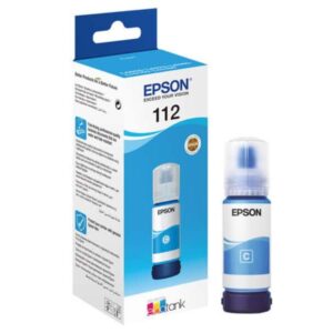 EPSON INK BOTTLE CYAN 112 C13T06C24A