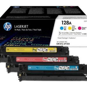 HP Toner 128A (C/Y/M) Tri-Pack