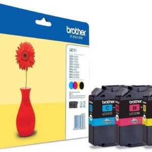 BROTHER Ink Cartridge LC121P Multipack