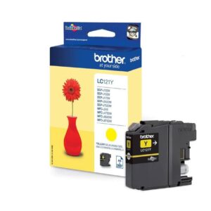 BROTHER Ink Cartridge LC121Y