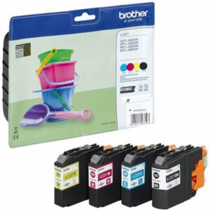 BROTHER INK CARTRIDGE LC221 VALUE PACK MCFJ 460/480/485/680/880 & DCP562