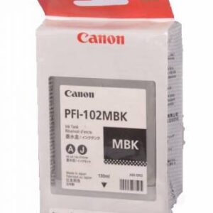 CANON INK CARTRIDGE PFI-102 MATTE BLACK