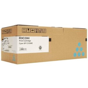RICOH TONER SP C310HE(P/N:407637) CYAN
