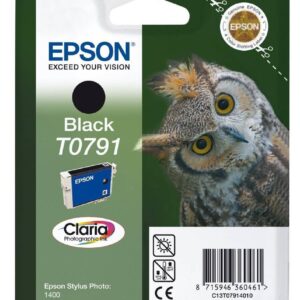 EPSON INK CARTRIDGE T0791 BLACK