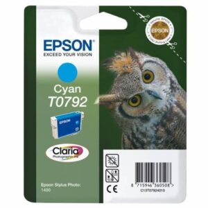 EPSON INK CARTRIDGE T0792 CYAN