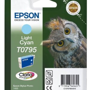 EPSON INK CARTRIDGE T0795 L.CYAN