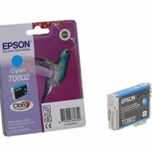 EPSON INK CARTRIDGE T0802 CYAN