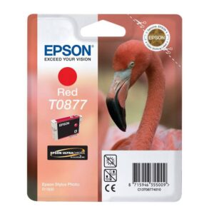 EPSON INK CARTRIDGE T0877 RED