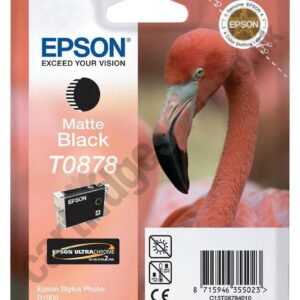 EPSON INK CARTRIDGE T0878 MATTE BLACK