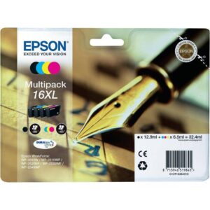 EPSON INK CARTRIDGE 16XL B/C/M/Y MULTIPACK