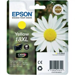EPSON INK CARTRIDGE 18XL YELLOW