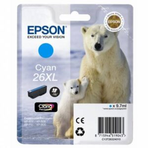 EPSON INK CARTRIDGE 26XL CYAN