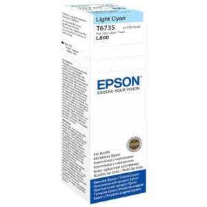 EPSON INK BOTTLE L.CYAN T6735