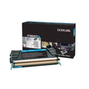 LEXMARK TONER X748H3CG CYAN HIGH YIELD FOR X746/748 10K